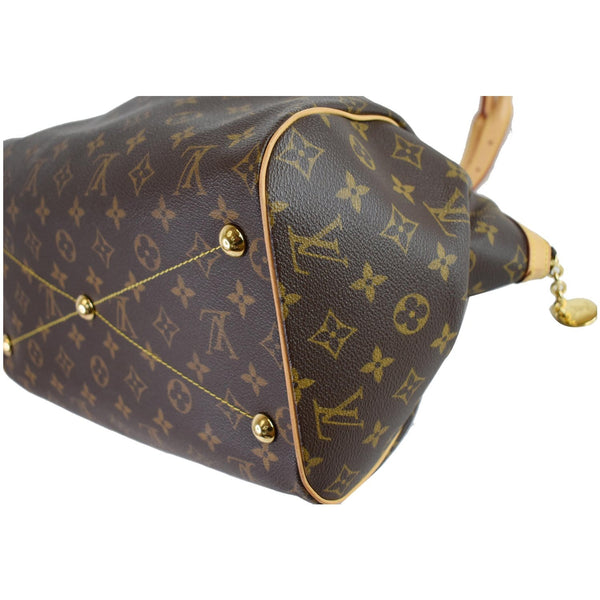 Louis Vuitton Tivoli GM Shoulder Bag bottom feet