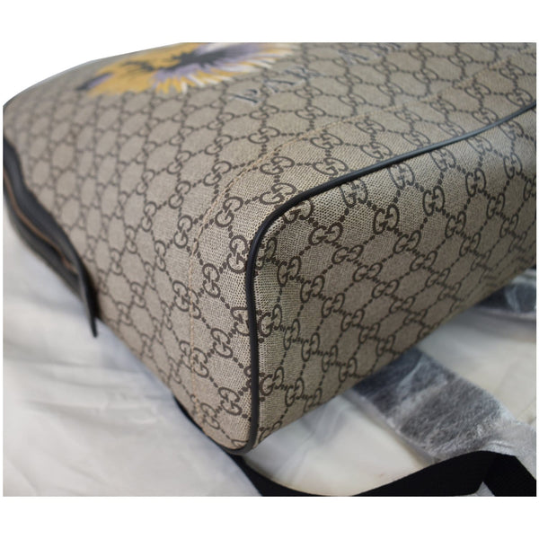 GUCCI L'Aveugle Par Amour Print GG Supreme Backpack Bag Beige 419584