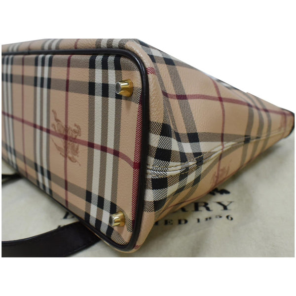 BURBERRY Haymarket Check Tote Bag Multicolor