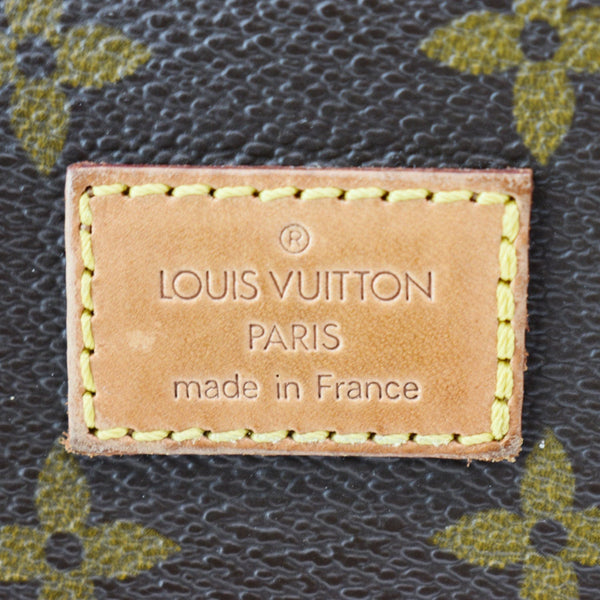 LOUIS VUITTON Saumur 30 Monogram Canvas Crossbody Bag Brown