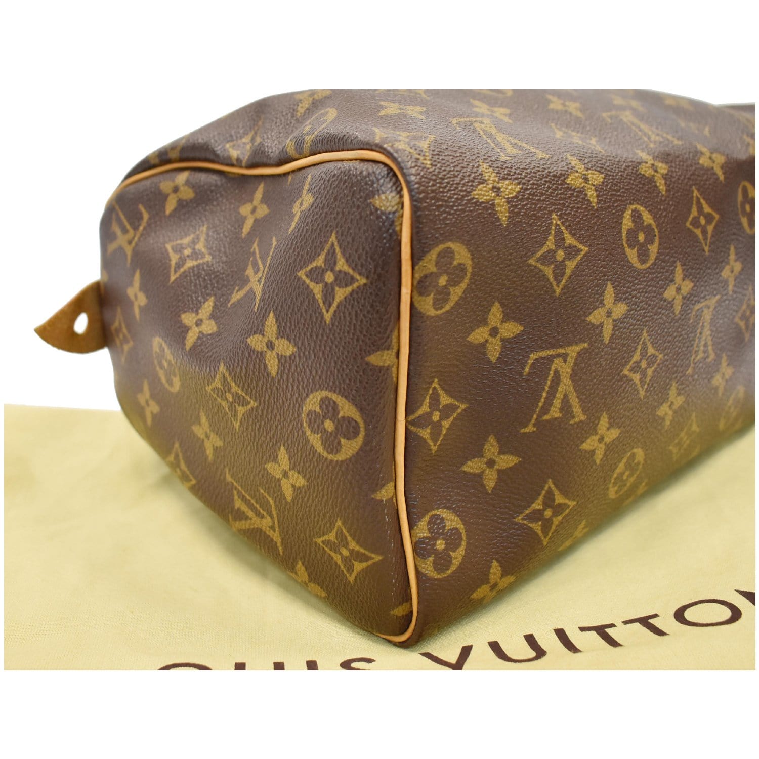 Louis Vuitton Brown Monogram Canvas Speedy 25 Top Handle Bag - My