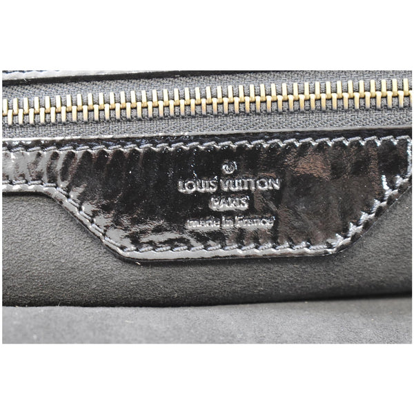 LOUIS VUITTON Mahina XL Patent Leather Shoulder Bag Black