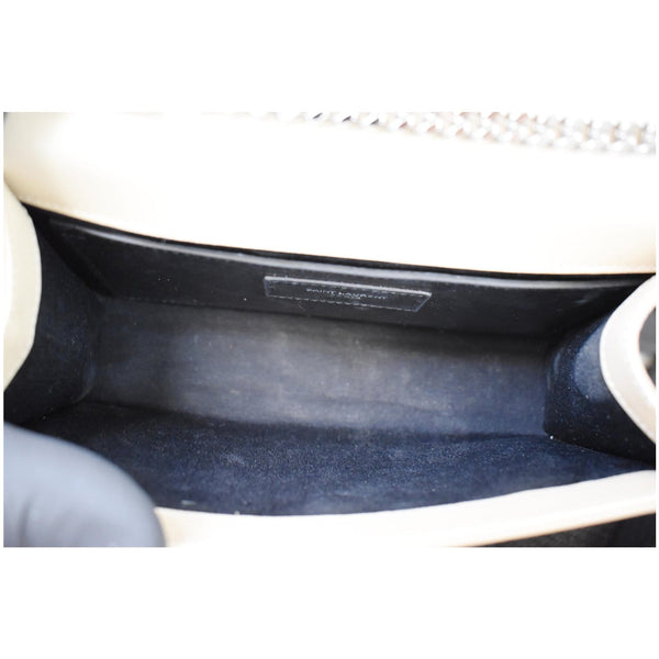 YVES SAINT LAURENT Kate Medium Leather Crossbody Bag Beige