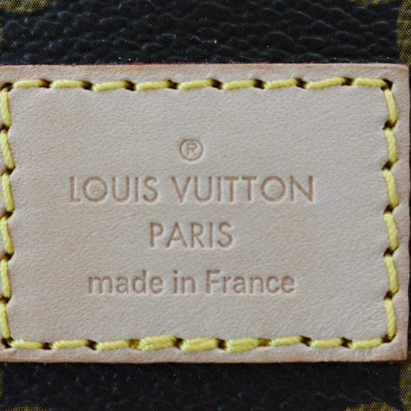 LOUIS VUITTON Saumur 30 Monogram Canvas Crossbody Bag Brown