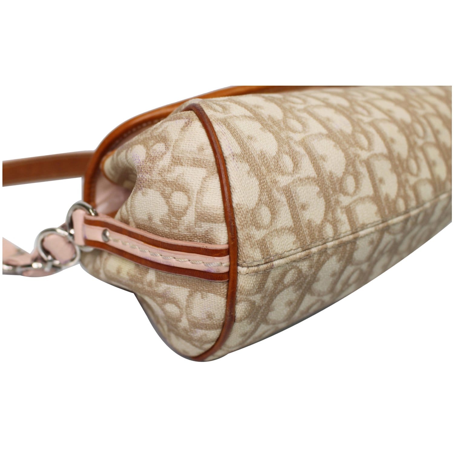 Christian Dior Dior Trotter Padlock Jacquard Mini Boston Mini Bag Handbag  Navy hawitk - Shop solo-vintage Handbags & Totes - Pinkoi