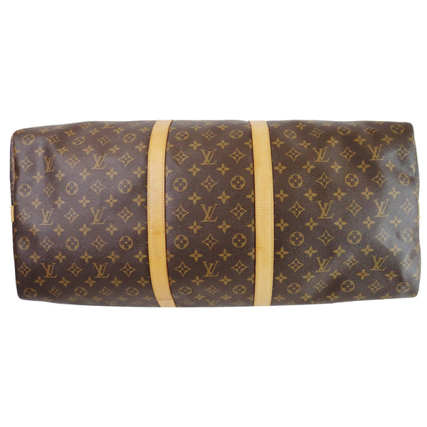 Louis Vuitton Keepall 60 Monogram Canvas Travel Bag long bottom 