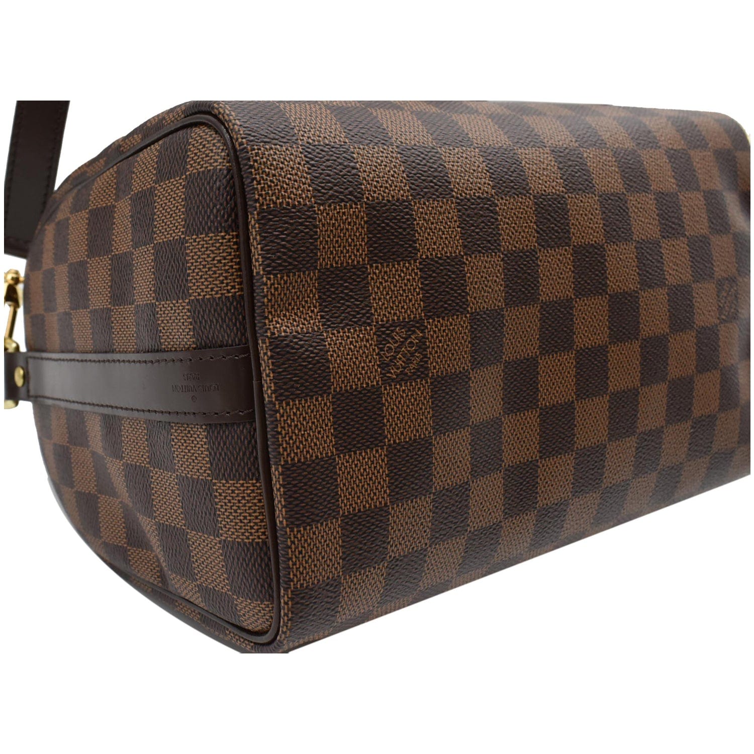 Louis Vuitton Speedy Bandouliere Bag Damier 25 Brown