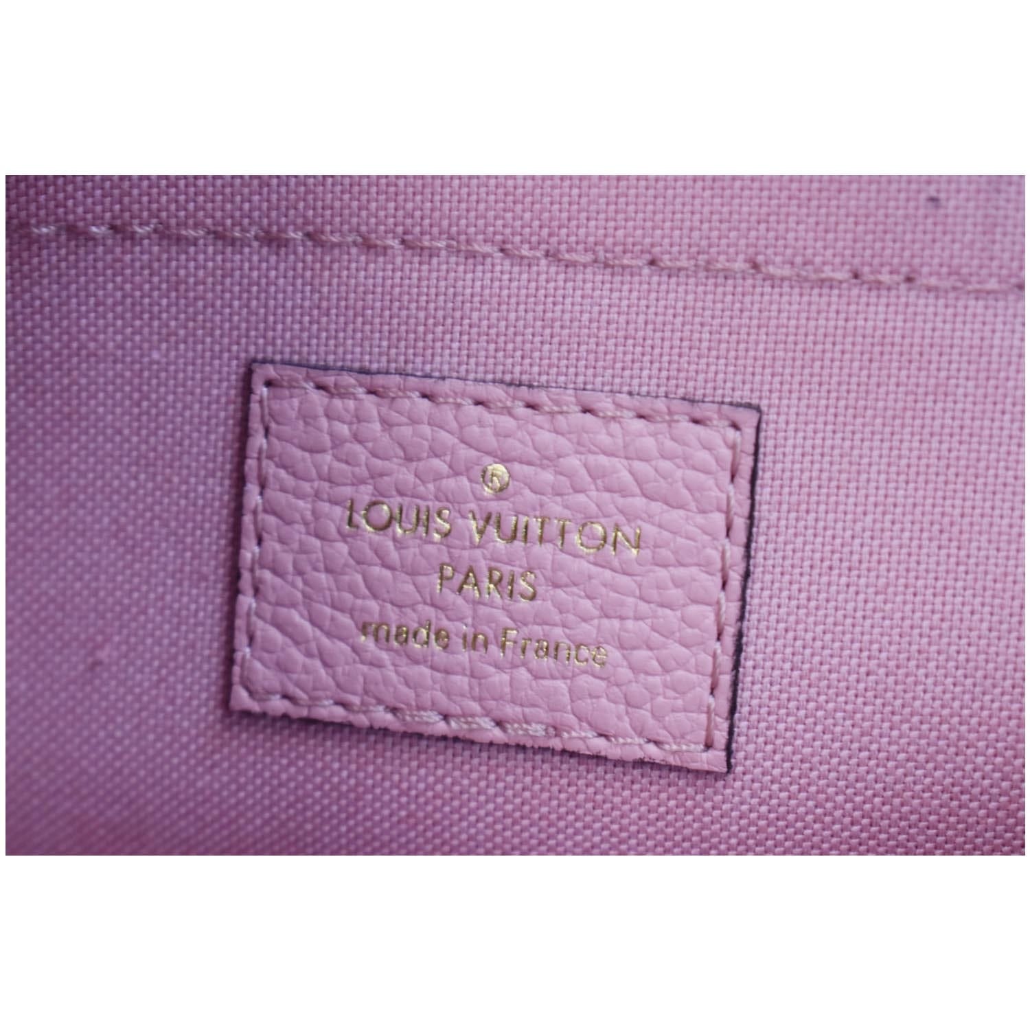 Louis Vuitton Rose Poudre Monogram Empreinte Daily Pouch – The Closet