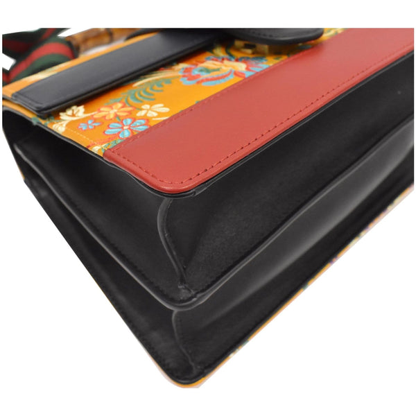Gucci Dionysus Medium Top Handle Floral Jacquard Bag corner view