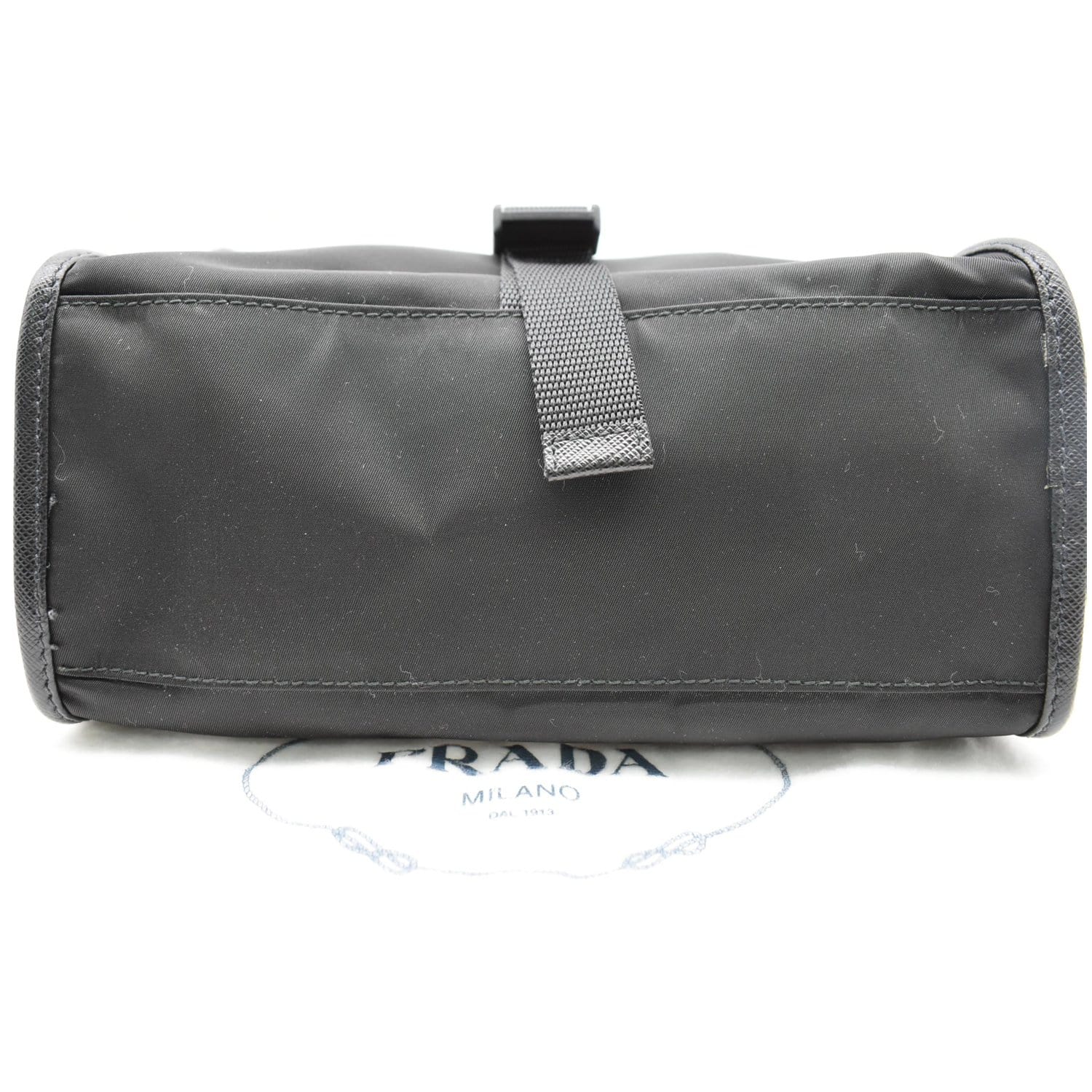 PRADA Nylon and Saffiano Leather 3789 Smartphone Case Black