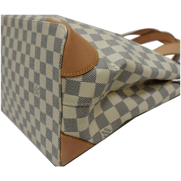 LOUIS VUITTON  Hampstead PM Damier Azur Shoulder Bag White