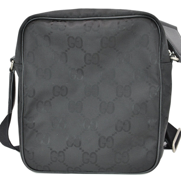 Gucci Off The Grid GG Monogram Nylon Shoulder Bag Black
