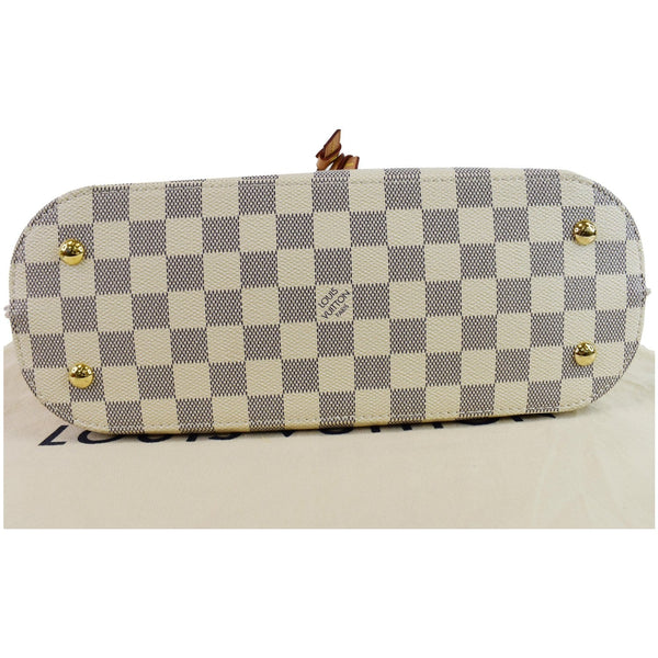 LOUIS VUITTON Girolata Damier Azur Shoulder Bag White