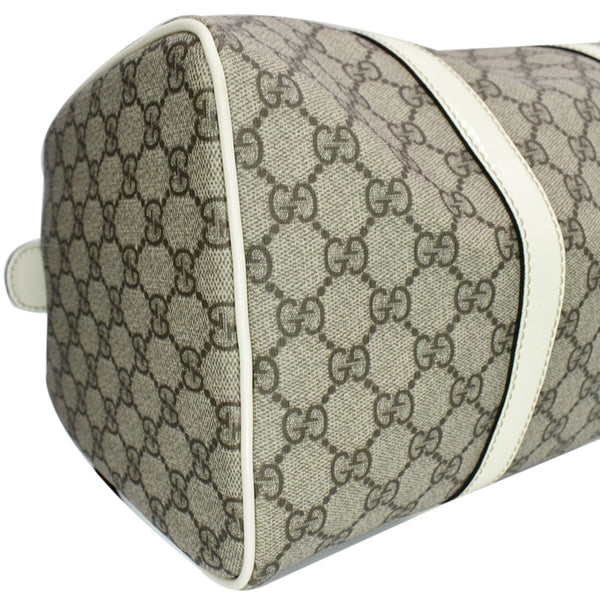 GUCCI GG Plus Joy Monogram Canvas Boston Bag Beige 193603