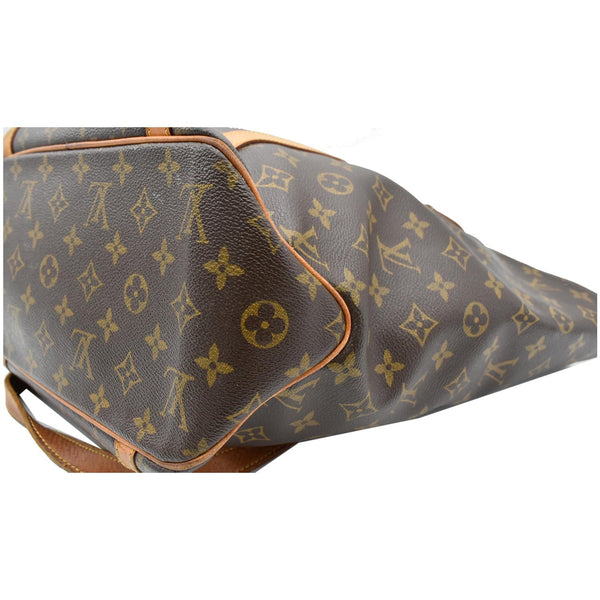 LOUIS VUITTON Sac GM Monogram Canvas Shopping Tote Bag Brown