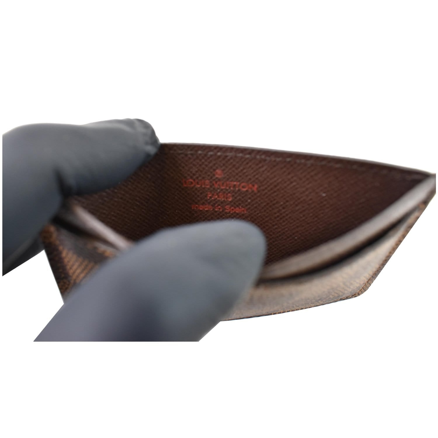 Louis Vuitton Damier Ebene Pince Cardholder - Brown Wallets, Accessories -  LOU281634