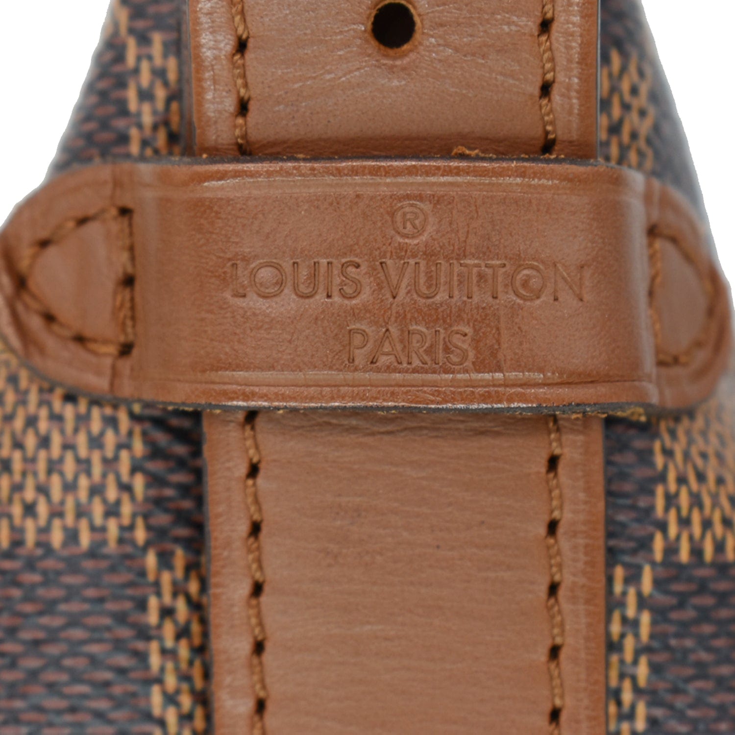 Diane leather handbag Louis Vuitton Brown in Leather - 35781265
