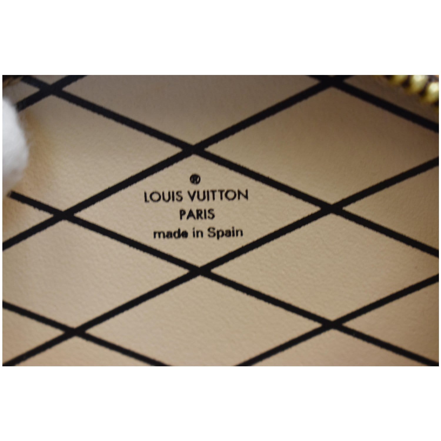 Louis Vuitton Petite Boite Chapeau Catogram Tan in Calfskin with Gold-tone  - US