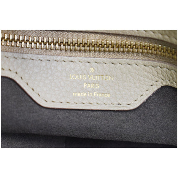 Louis Vuitton Cirrus PM Mahina Leather Hobo Bag Beige