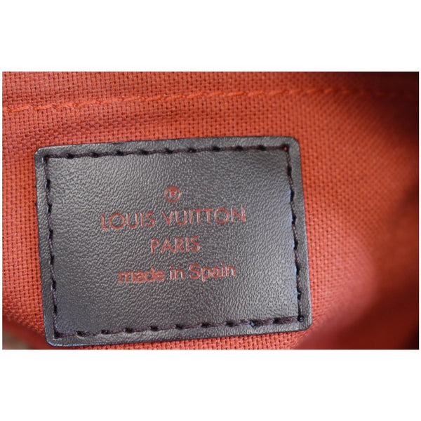 LOUIS VUITTON Ribera MM Damier Ebene Satchel Bag Brown