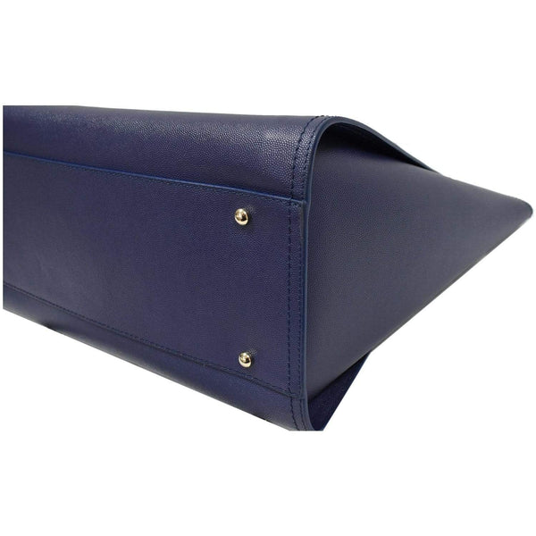 Chanel Deauville Studded Caviar Tote Shoulder Bag - bottom studs