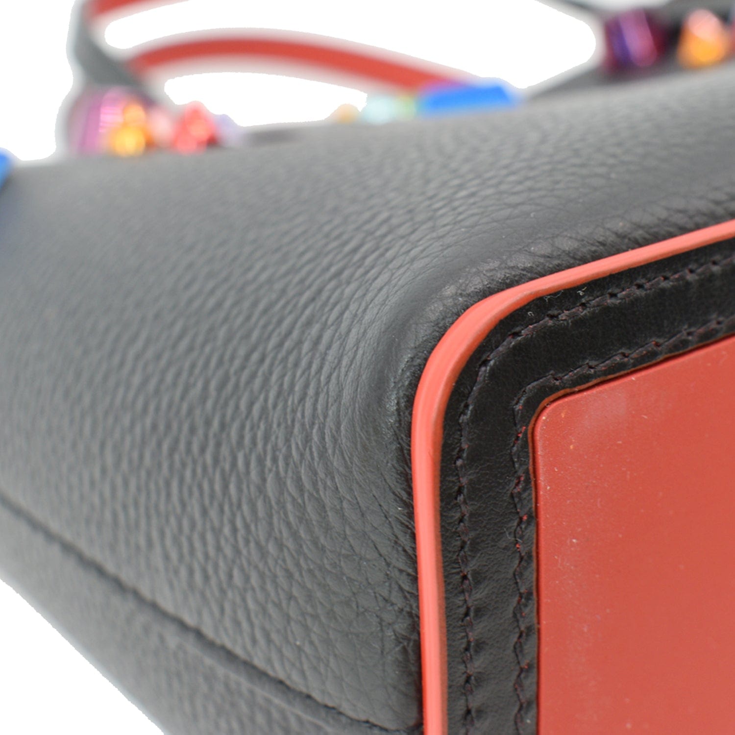 Christian Louboutin Cabata Perforated-leather Mini Tote Bag - ShopStyle