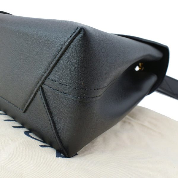 LOUIS VUITTON Very One Handle Calfskin Monogram Shoulder Bag Black