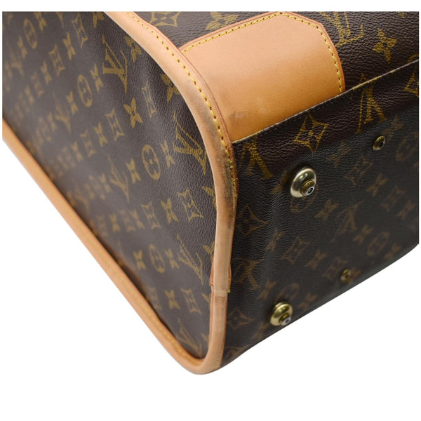 Louis Vuitton Pullman 75 Monogram Canvas Suitcase Bag used corner