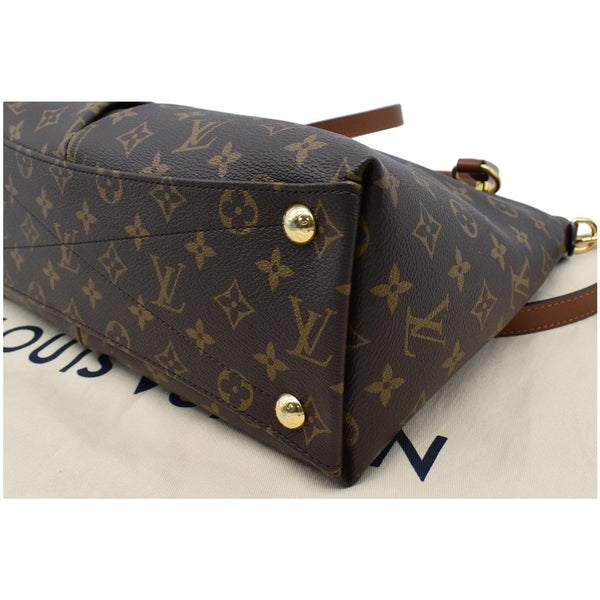 Louis Vuitton V MM Monogram Canvas Tote Bag - brown