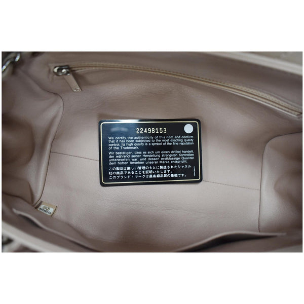 Chanel CC Accordion Lambskin Leather Shoulder Bag - code tag | DDH