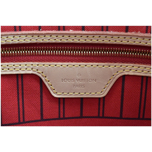 PARIS tag LV  Neverfull MM Monogram Canvas Shoulder Bag 