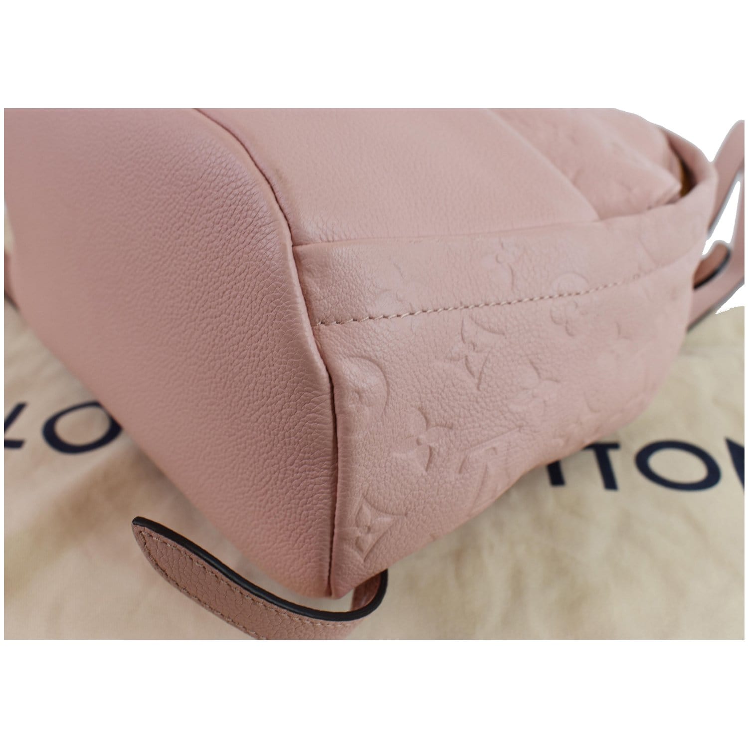 Louis Vuitton, Bags, Louis Vuitton Montaigne Bb Empreinte Leather Rose  Poudre Crossbody Bag Sp358