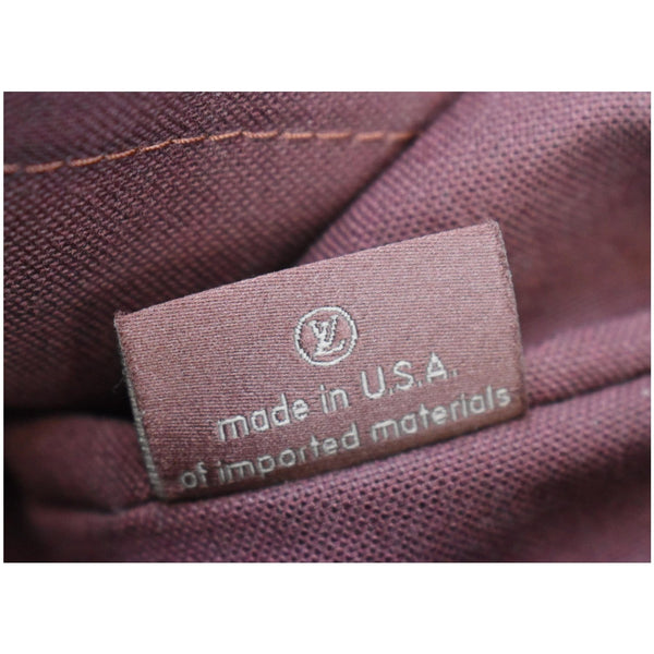 Louis Vuitton Iena PM Damier Ebene Tote Bag Brown - made in USA