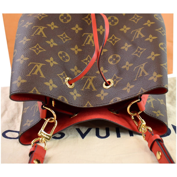 Louis Vuitton Neonoe Monogram Canvas Shoulder Bag upside view