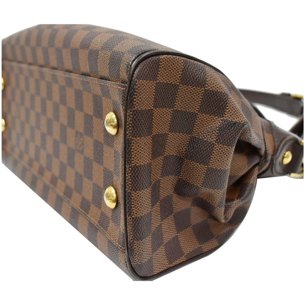 Louis Vuitton Trevi PM Shoulder Bag Brown - bottom feet
