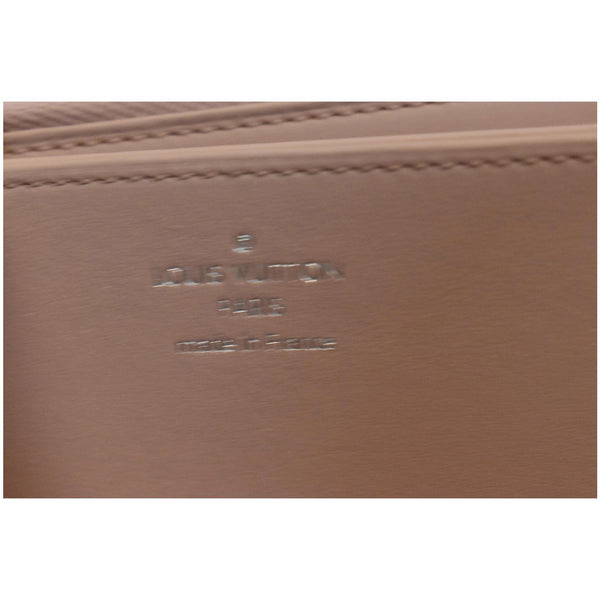 LOUIS VUITTON Mahina Leather Zippy Wallet Magnolia