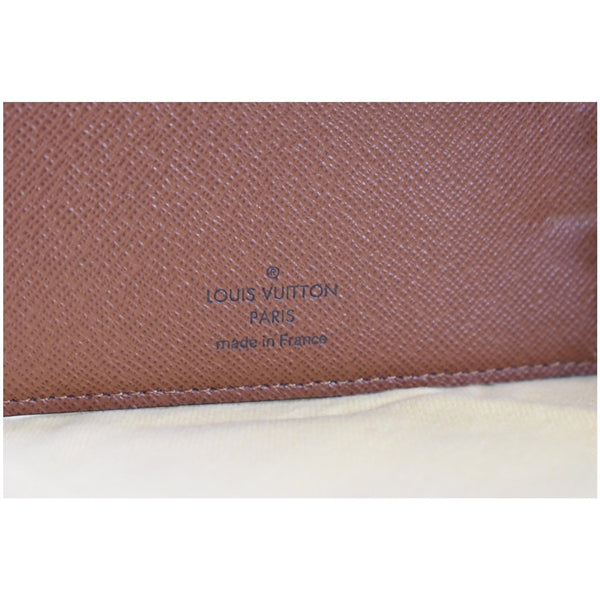 LOUIS VUITTON Agenda MM Monogram Canvas Planner Cover Brown
