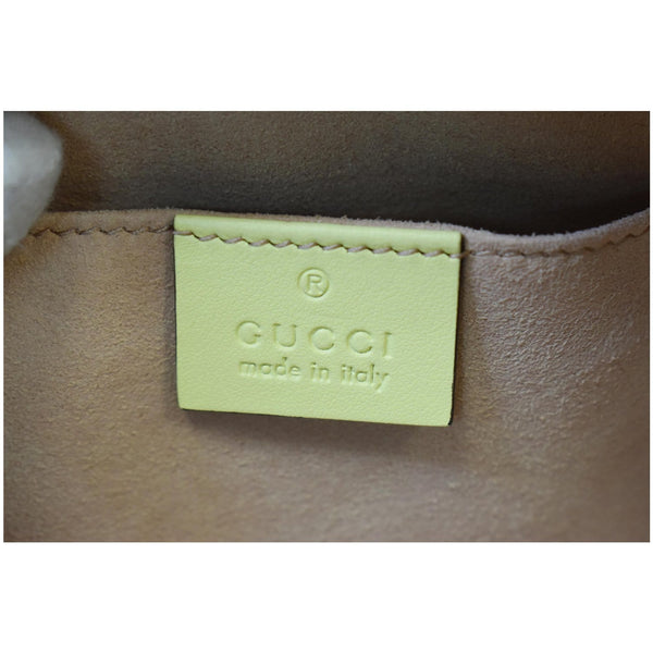 Gucci GG Marmont Matelasse Small Leather bag made in Italy