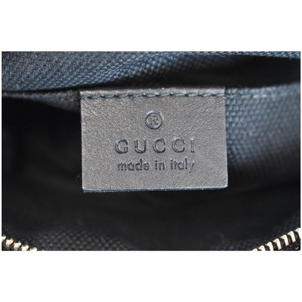 GUCCI Mini Soho Chain Pebbled Calfskin Shoulder Bag Black 353965