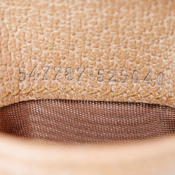 GUCCI GG LA Angels Patch Bi-fold Wallet Beige 547787