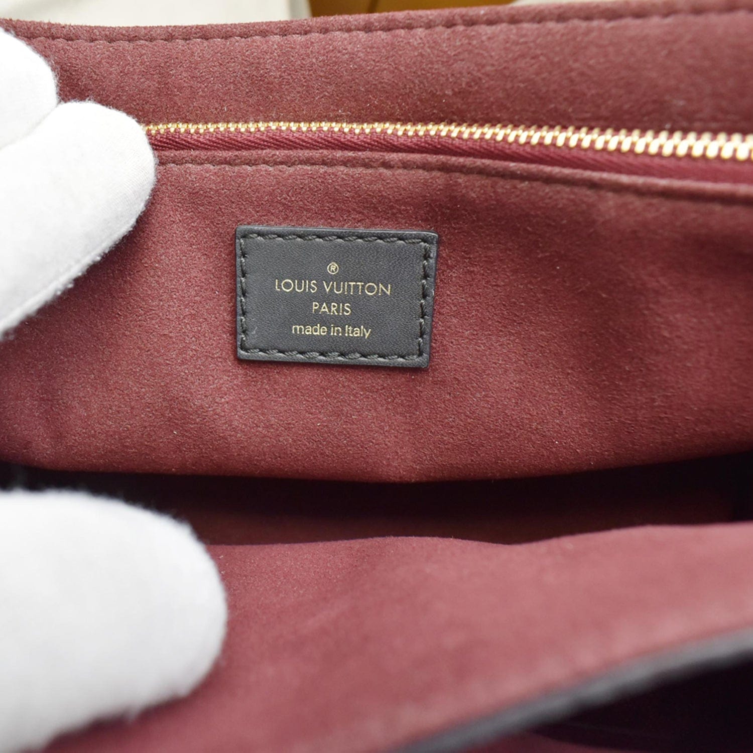 Vavin leather handbag Louis Vuitton Brown in Leather - 37783474