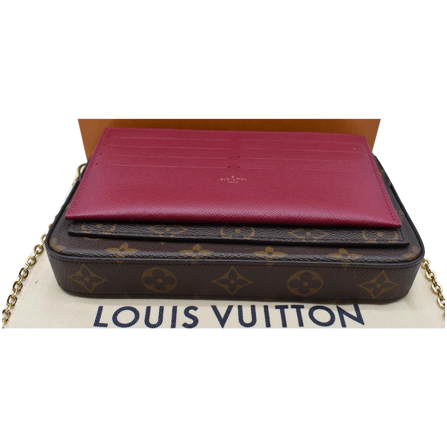 Louis Vuitton Felicie Pochette Monogram Canvas Brown 2335871