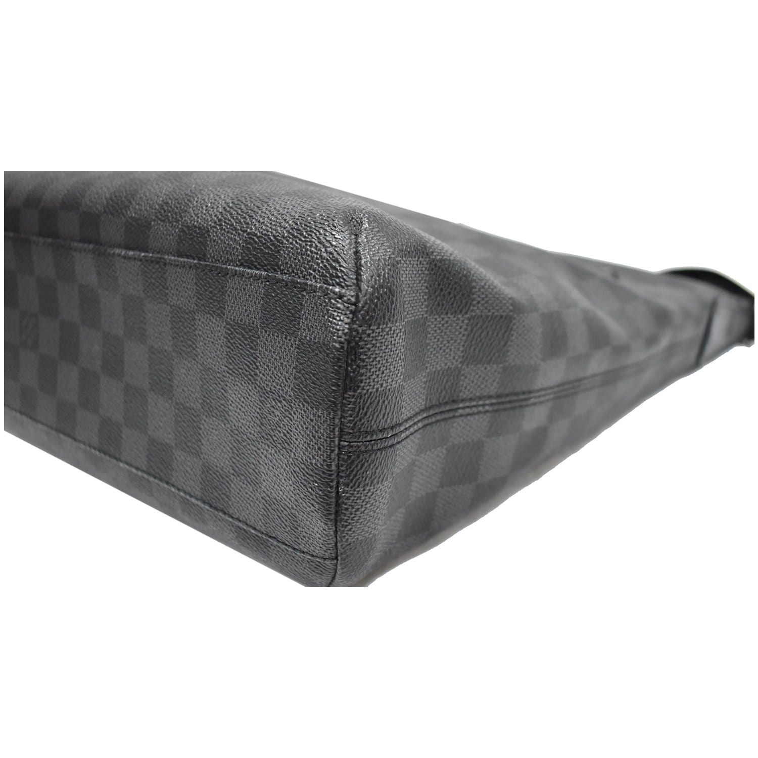 Louis Vuitton Black x Grey Damier Graphite Mick MM Messenger Crossbody Bag  34lv3