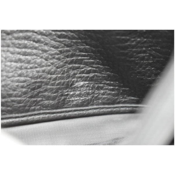 GUCCI Animalier Bee Blind For Love Leather Wallet Black 454070