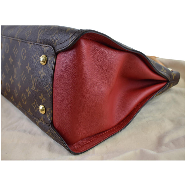 LOUIS VUITTON Gaia Monogram Canvas Shoulder Bag Brown