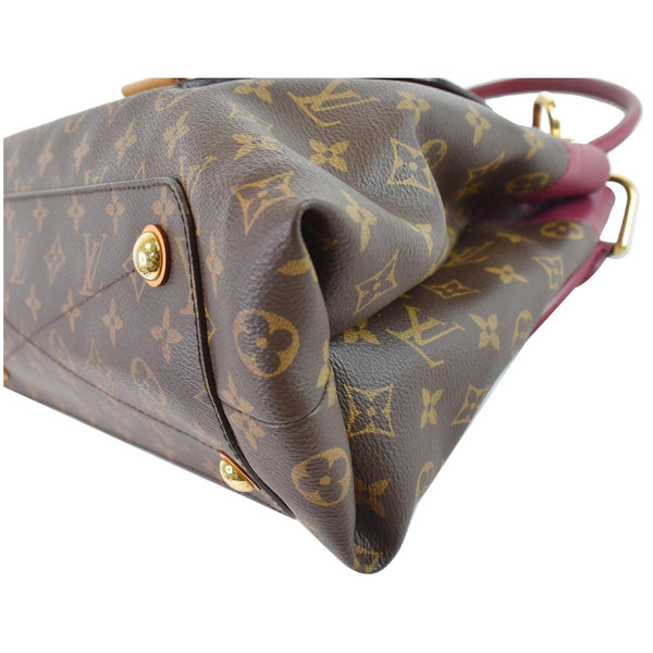 Louis Vuitton Olympe Monogram Canvas Shoulder Bag brown