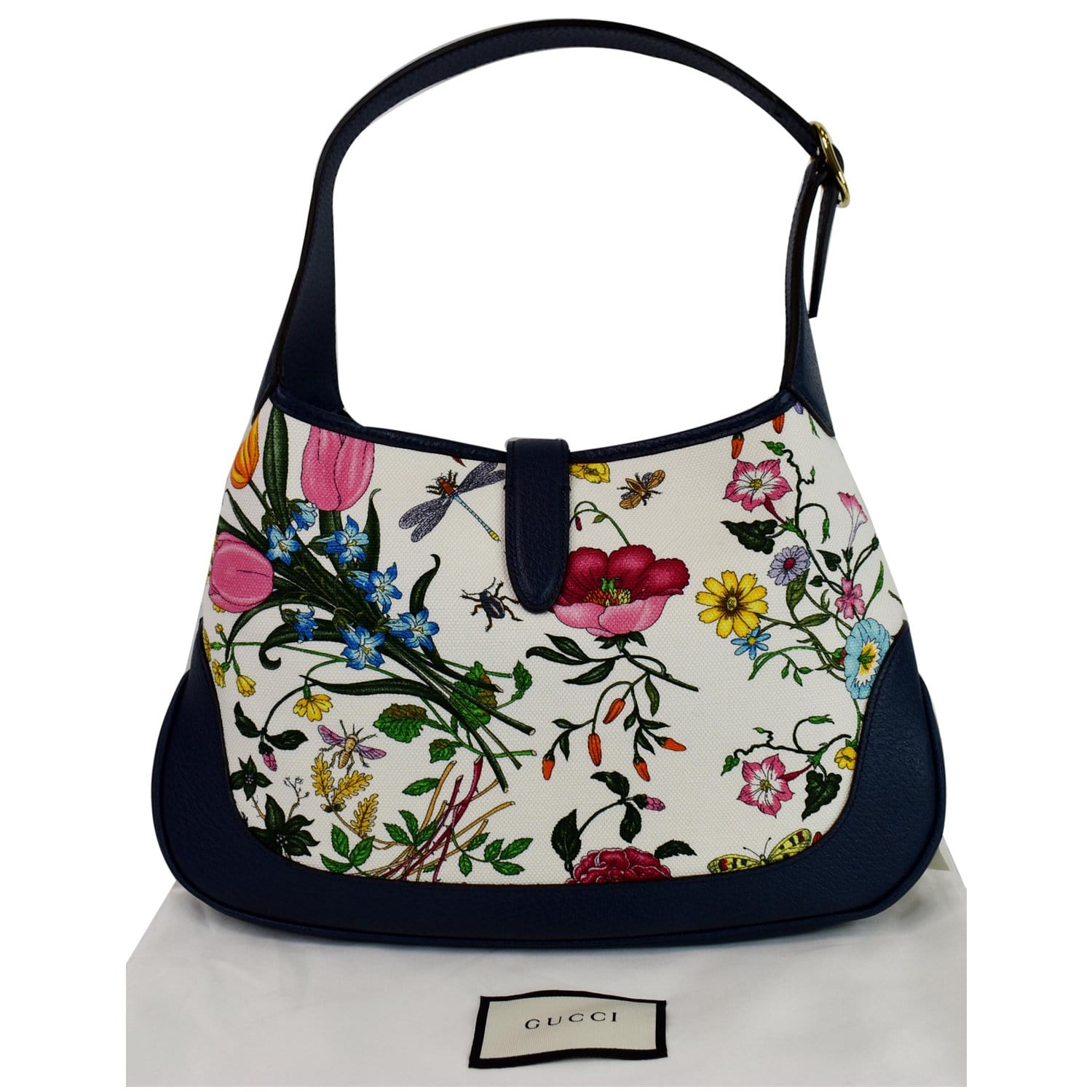 Gucci jackie medium flora hobo bag Clearance