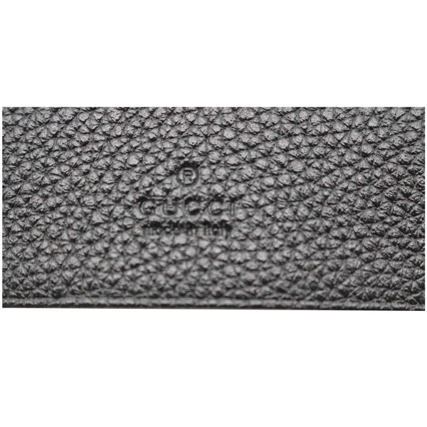 Gucci Zumi Mini Grainy Leather Chain Wallet - serial code