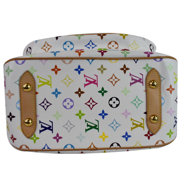 LOUIS VUITTON Rita Multicolor Monogram Shoulder Bag White