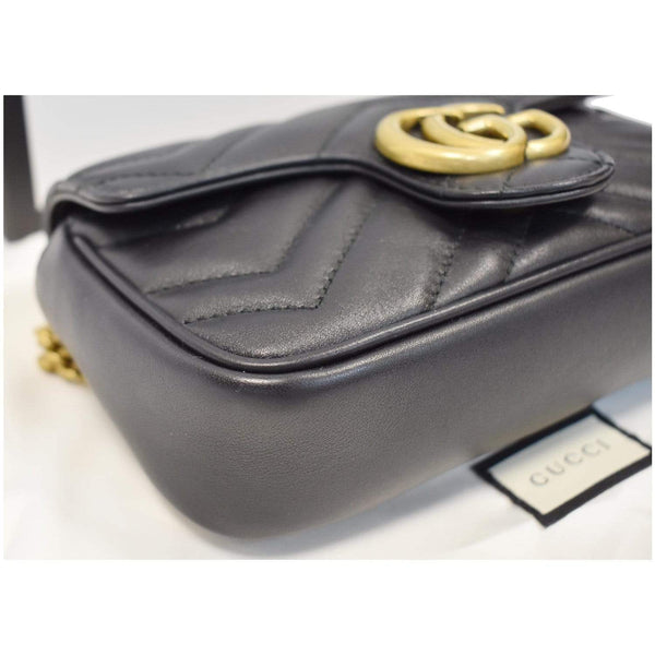 Gucci GG Marmont Super Mini Leather Shoulder handbag